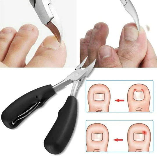 Nail Clippers Wide Jaw Opening Non-Slip Set of 2