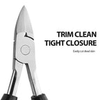 Nail Clippers Wide Jaw Opening Non-Slip Set of 2