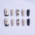 Nail Decal Set Floral Peel-And-Stick Long-Lasting