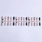 Nail Decal Set Floral Peel-And-Stick Long-Lasting
