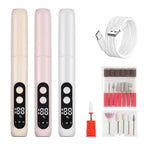 Nail Drill Pen Design LED Display Type-C Fast Charge