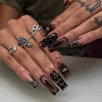 Nail Enhancements 3D Glitter Adhesive Strips Easy Apply