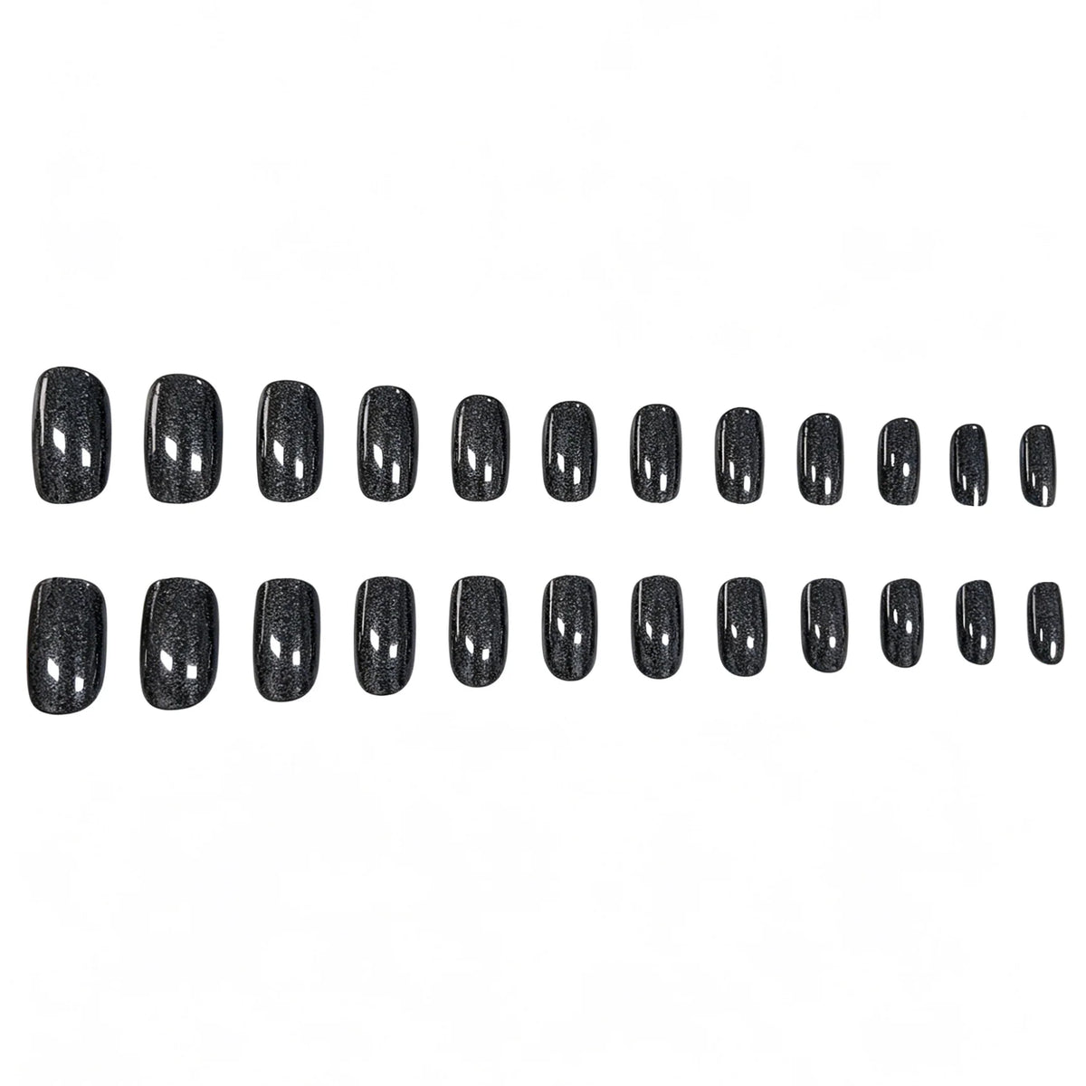 Nail Enhancements Acrylic Glitter Easy Application 24 Piece