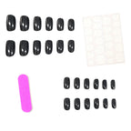 Nail Enhancements Acrylic Glitter Easy Application 24 Piece