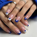 Nail Enhancements Acrylic Heart Design Set of 24
