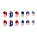 Nail Enhancements Acrylic Patriotic Design Set Of 24