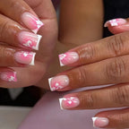 Nail Enhancements Floral Design Easy Application