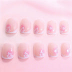 Nail Enhancements Floral Design Easy Application
