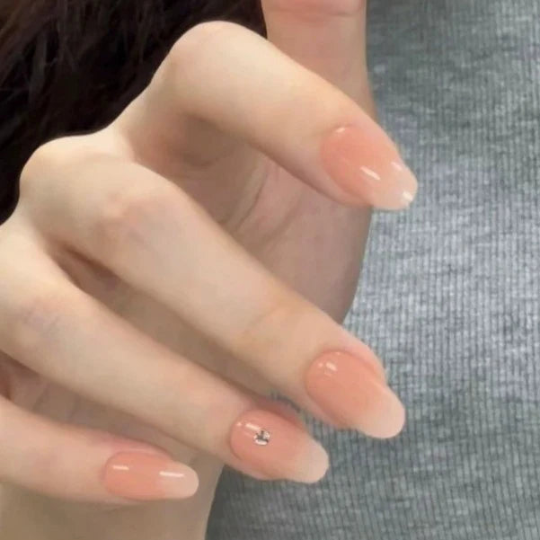 Nail Enhancements Gradient Finish Long-Lasting Shine