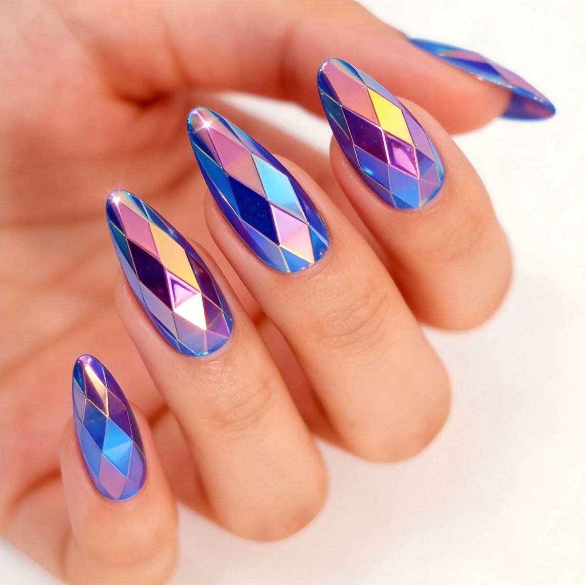 Nail Enhancements Prismatic Shimmer Easy Application