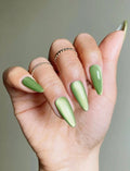 Nail Enhancements Stiletto Soft Green Set of 24