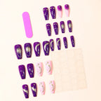 Nail Extensions 3D Celestial Purple Adhesive