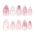 Nail Extensions 3D Embellishments & Shiny Accents
