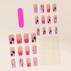 Nail Extensions 3D Floral Acrylic Comfort Fit
