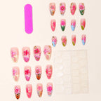 Nail Extensions 3D Floral Acrylic Easy Application