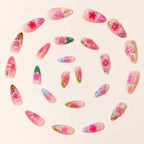 Nail Extensions 3D Floral Acrylic Easy Application