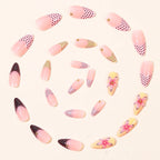 Nail Extensions 3D Floral Acrylic Full-Cover