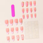 Nail Extensions 3D Floral Acrylic Ready To Wear