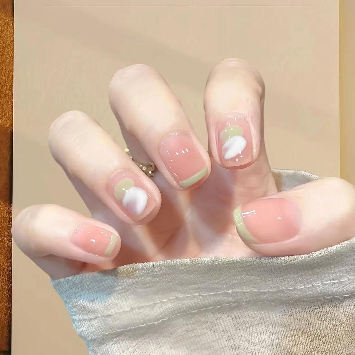 Nail Extensions 3D Floral Easy Application & Comfortable Fit