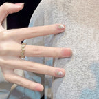Nail Extensions 3D Floral Easy Application & Comfortable Fit