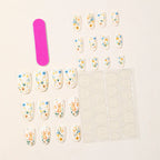 Nail Extensions 3D Hand-Painted Floral Comfortable Fit