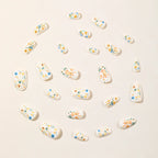 Nail Extensions 3D Hand-Painted Floral Comfortable Fit