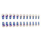 Nail Extensions Acrylic Chip-Resistant Holographic