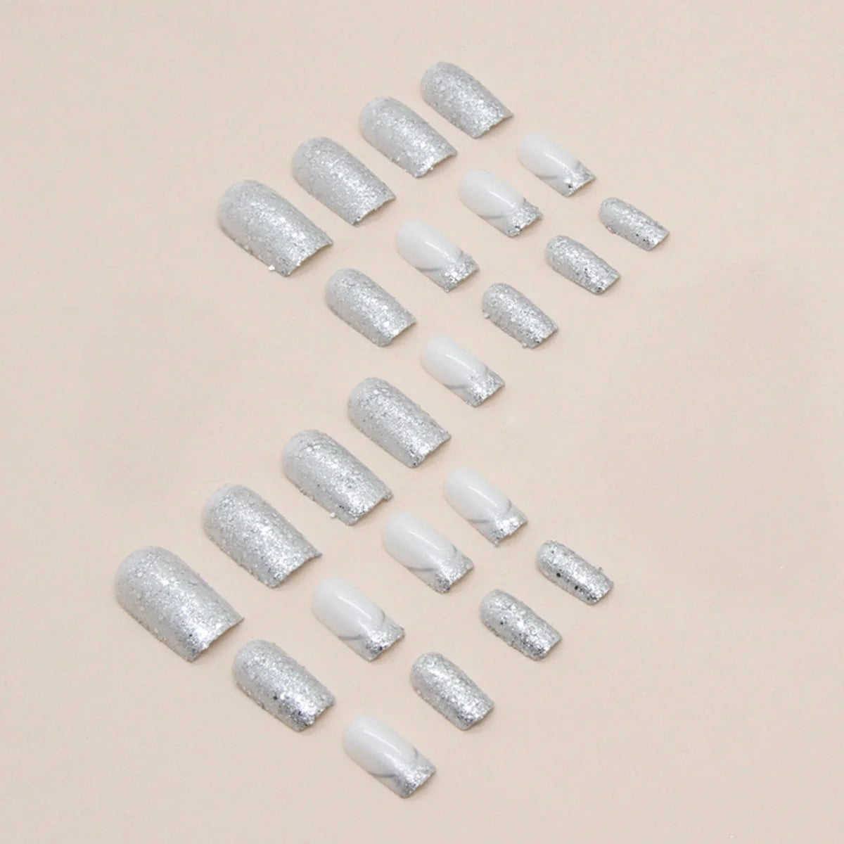 Nail Extensions Acrylic Glitter Comfortable Fit