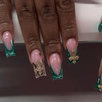 Nail Extensions Acrylic Sparkling Accents