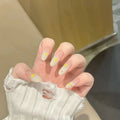 Nail Extensions Acrylic Star Pattern High-Gloss