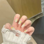 Nail Extensions Acrylic Star Pattern High-Gloss