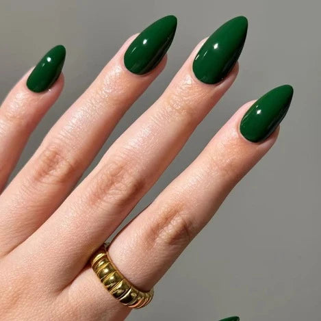 Nail Extensions Almond Shape Long-Lasting Gelatin & Rolled Strips
