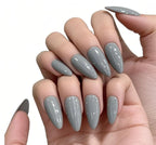 Nail Extensions Almond Shape Long-Lasting Gelatin & Rolled Strips