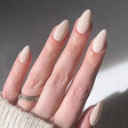 Nail Extensions Almond Shape Long-Lasting Gelatin & Rolled Strips