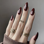 Nail Extensions Almond Shape Long-Lasting Gelatin & Rolled Strips