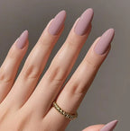 Nail Extensions Almond Shape Long-Lasting Gelatin & Rolled Strips