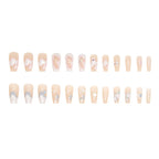 Nail Extensions Artistic Blue Designs Easy Apply & Trim