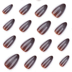 Nail Extensions Banana Shape Press-On & Reusable