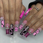Nail Extensions Bold Artistic Designs Quick Application