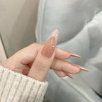 Nail Extensions Bow Design Lightweight Comfortable Fit