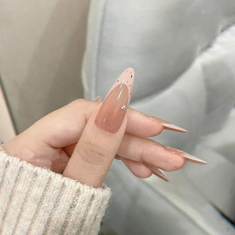 Nail Extensions Bow Design Lightweight Comfortable Fit