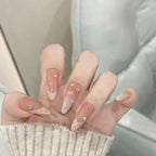 Nail Extensions Bow Design Lightweight Comfortable Fit