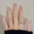 Nail Extensions Floral Acrylic Salon-Quality