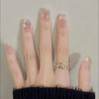 Nail Extensions Floral Acrylic Salon-Quality