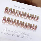 Nail Extensions Floral Art Reusable Ergonomic Fit