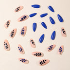 Nail Extensions Floral Design White Lightweight