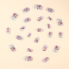 Nail Extensions Floral Gel Long-Lasting