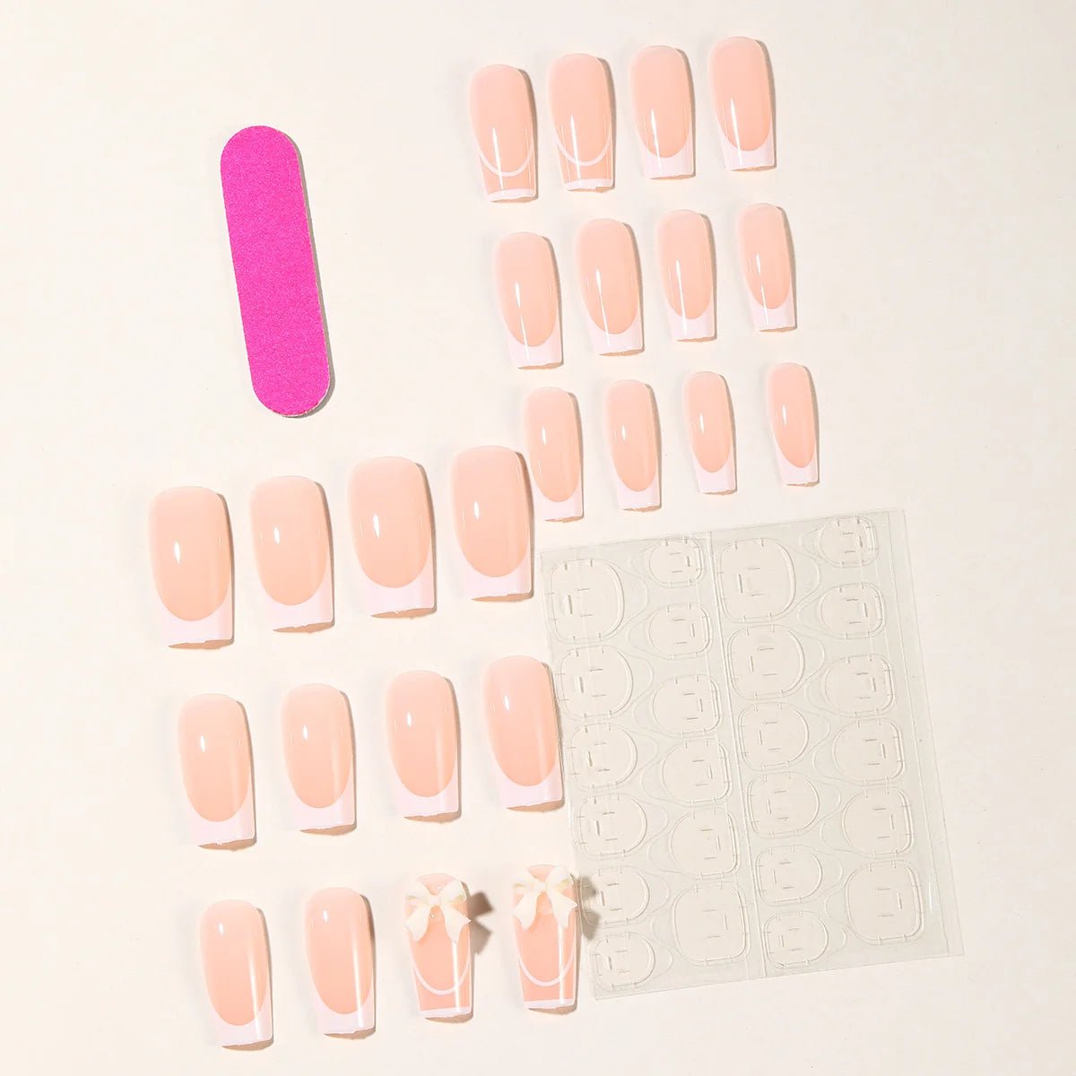 Nail Extensions French Tip Acrylic Easy Application