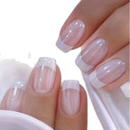 Nail Extensions French Tip Acrylic Long-Lasting