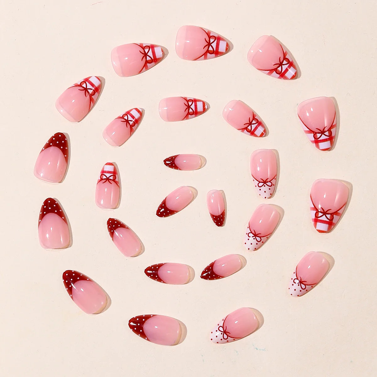 Nail Extensions French Tip White Lightweight & Comfortable